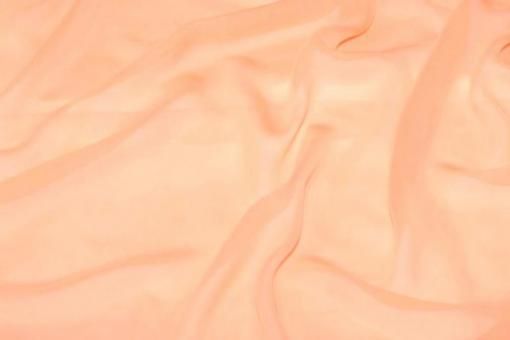 Chiffon Stoff Apricot