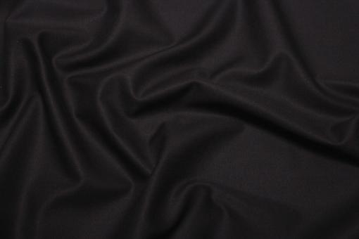 Canvas Baumwollstoff - Uni Schwarz