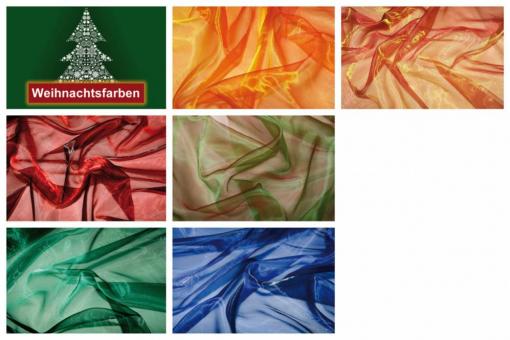 Organza Two Tone Weihnachten 